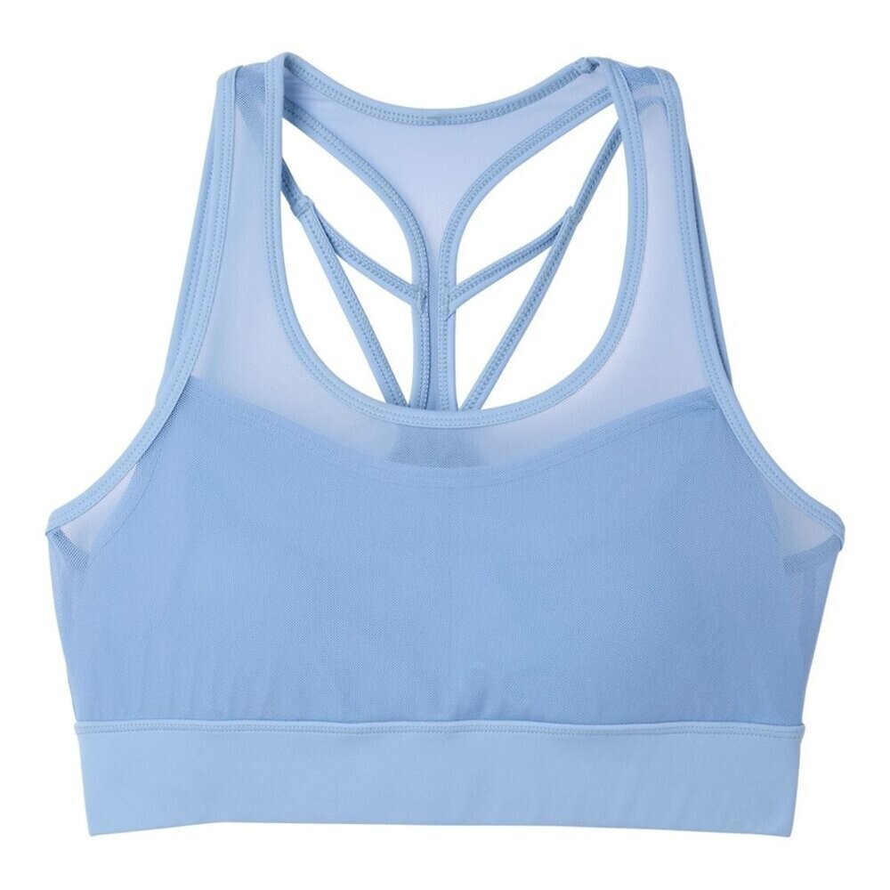 FWD Women's Push Power Mesh Sports Bra Blue- S
